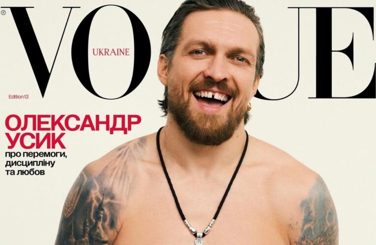 Усик став обличчям весняного номера Vogue Ukraine
