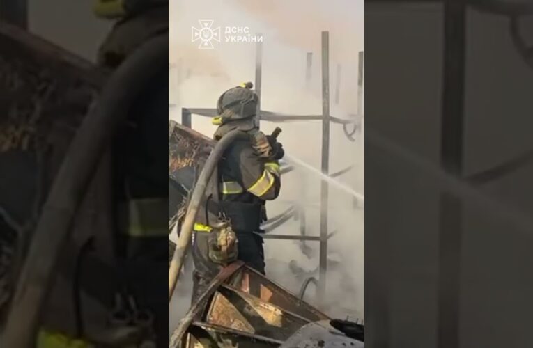 МАСШТАБНА ПОЖЕЖА: Окупанти спопеляють Херсон