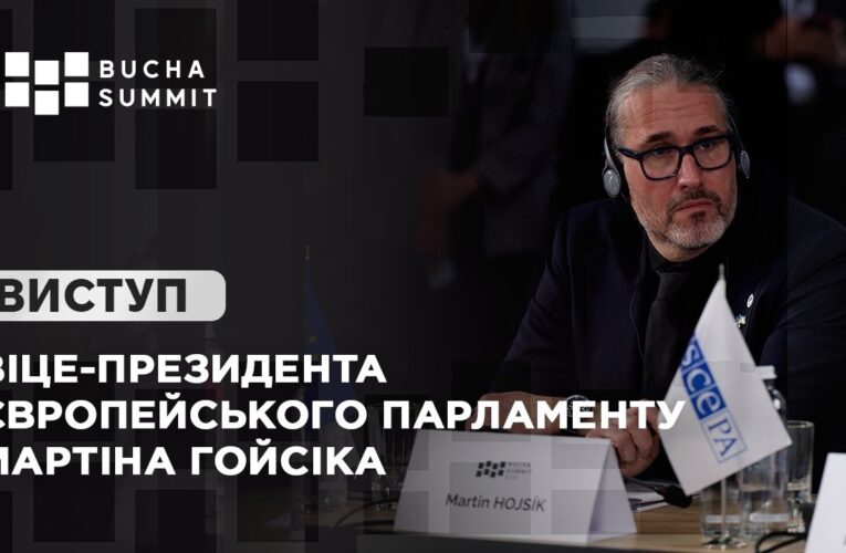 Виступ Віце-президента Європейського Парламенту Мартіна ГОЙСІКА