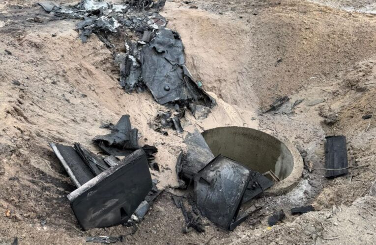 Дрон впав на територію Національного військового кладовища