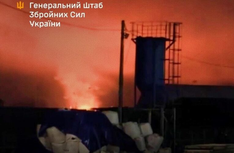 Генштаб розповів про нові “прильоти” в Усть-Лузі