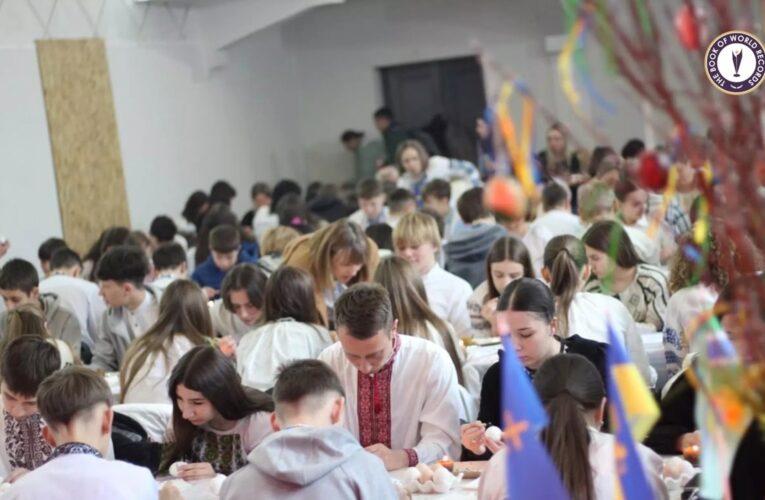 На Львівщині встановили рекорд України зі створення бойківських писанок