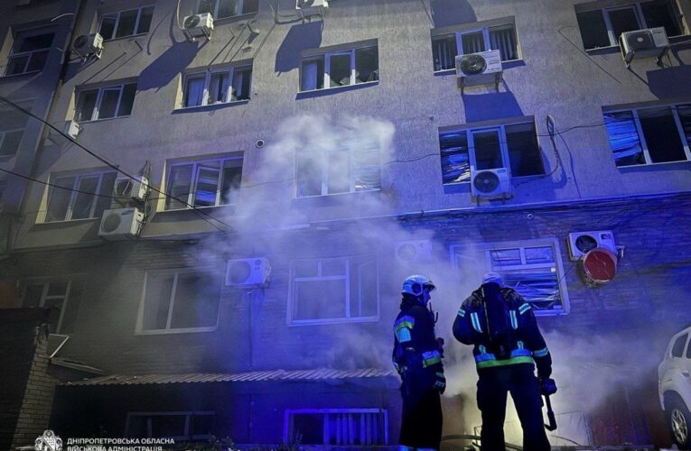 ОВА показала наслідки удару по Дніпру