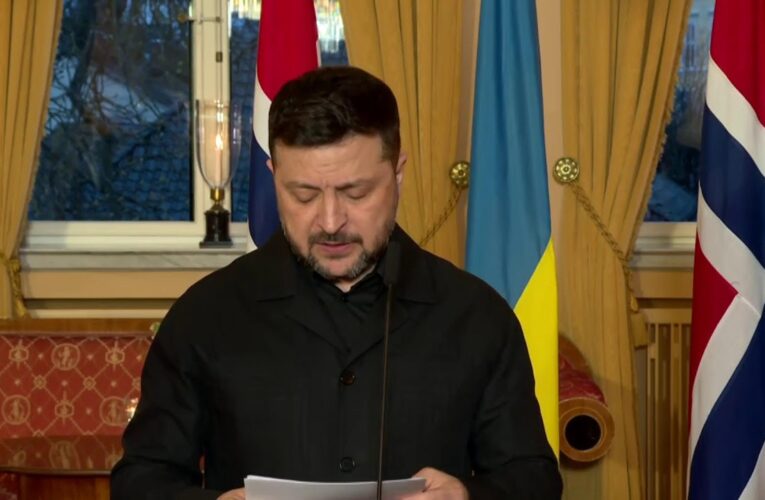 Коментарі для медіа В. Зеленського і Йонаса Г. Стере. Підписання декларації про оборонне партнерство