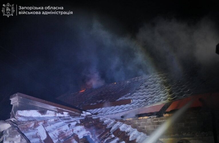 Росія атакувала житлові райони Запоріжжя дронами