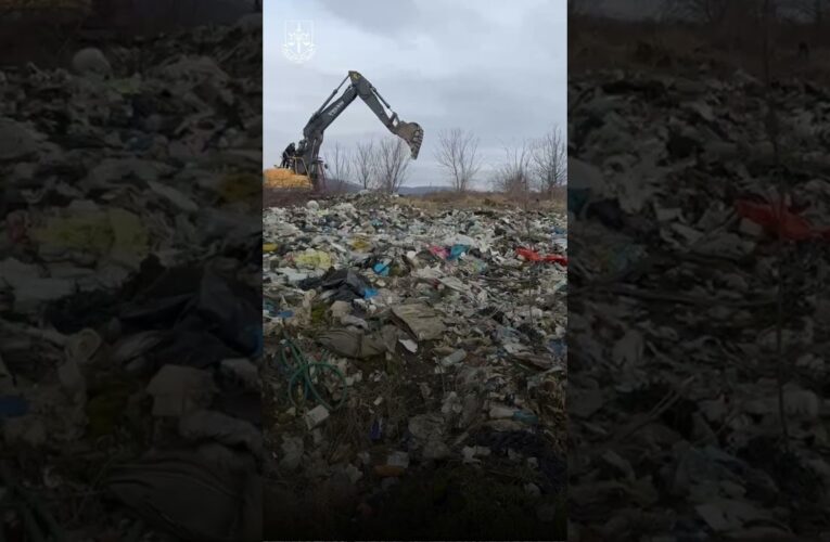 Незаконне сміттєзвалище на Закарпатті: підозрюється посадовець комунального підприємства