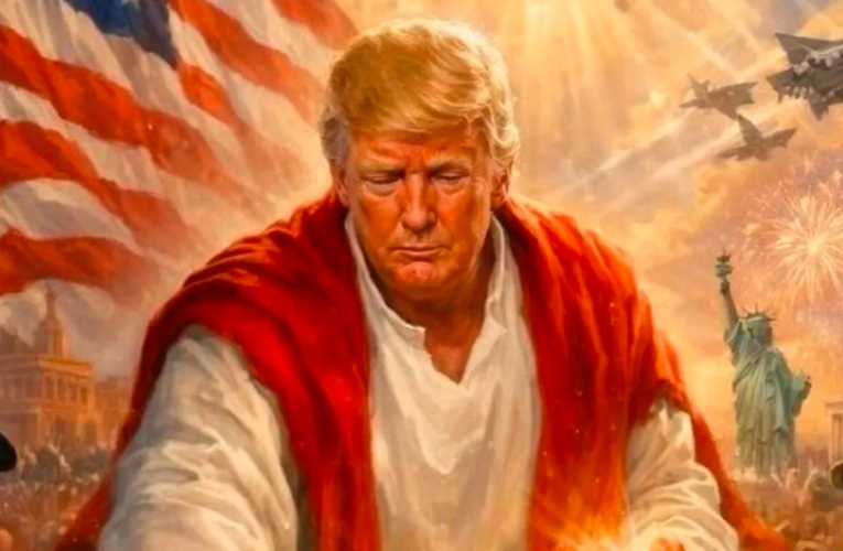 Трамп показав себе в образі Ісуса, що зцілює людей