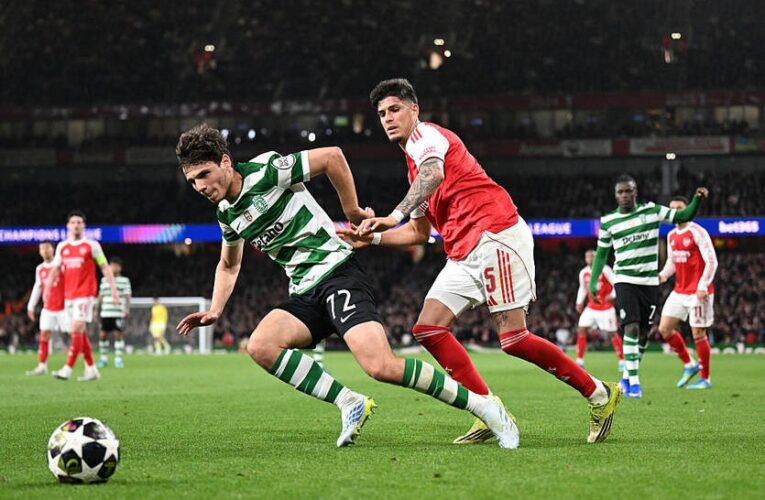 У чвертьфіналі Ліги чемпіонів нічия дозволила Арсеналу обійти Спортінг