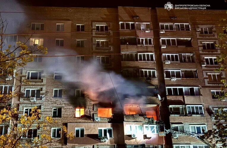 У Дніпрі БПЛА атакували багатоповерхівку