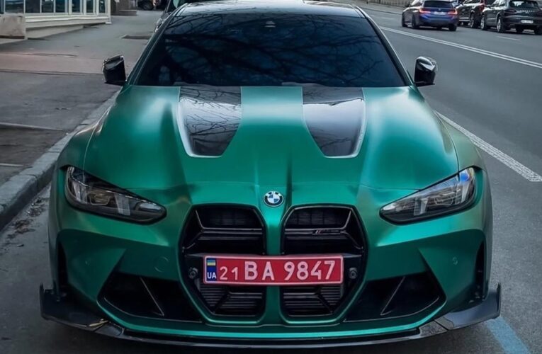 У Києві помітили екстремальний BMW вартістю понад $150 000