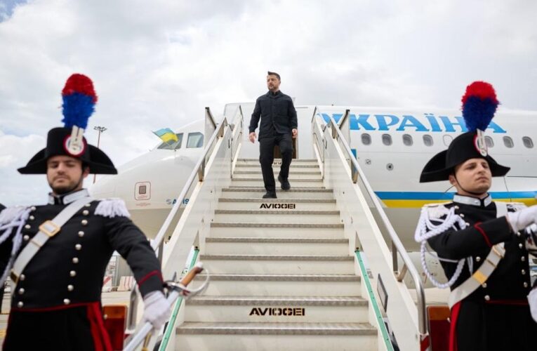 Зеленський прибув з візитом до Нідерландів