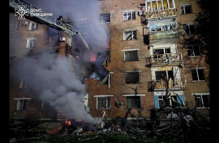На Сумщині ворог наніс удари по житловому сектору