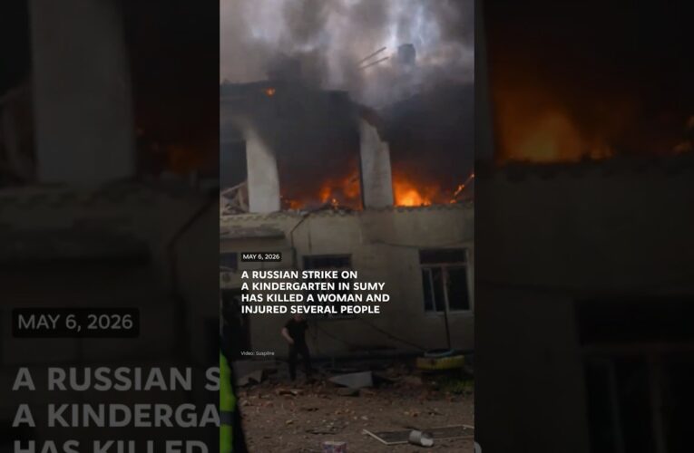 Russia struck a kindergarten in Sumy on May 6, 2026