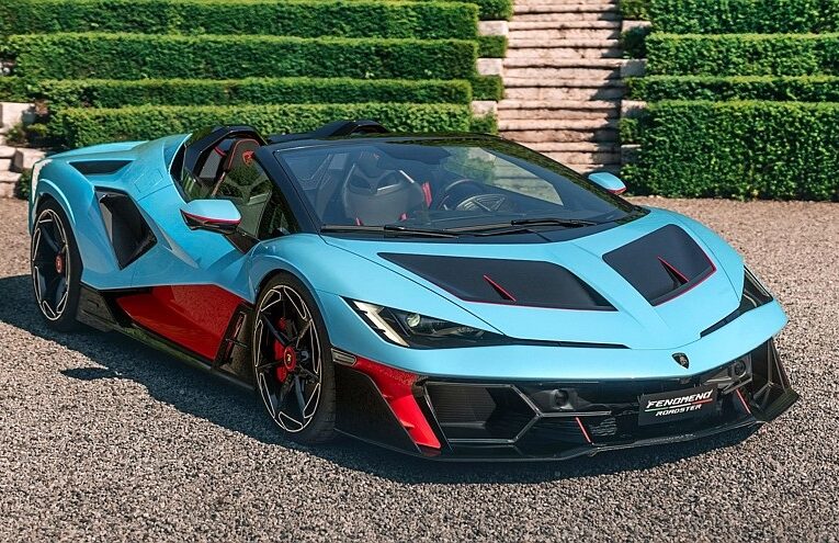 Lamborghini представила суперкар Fenomeno Roadster без даху