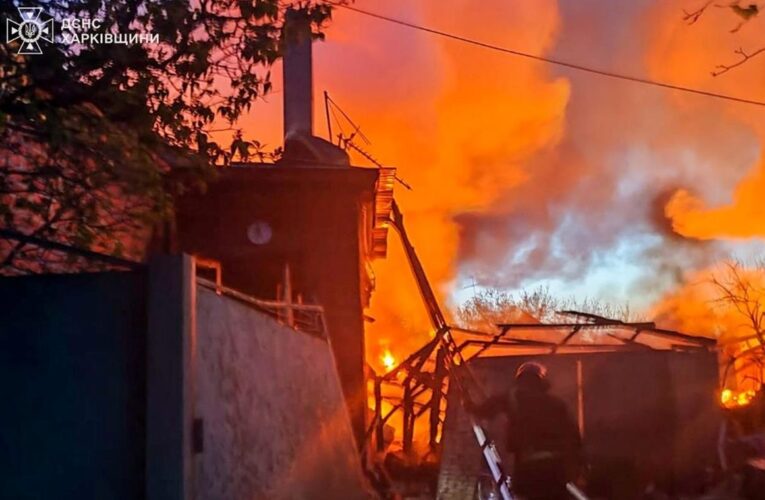 На Харківщині шестеро постраждалих через атаку дронів