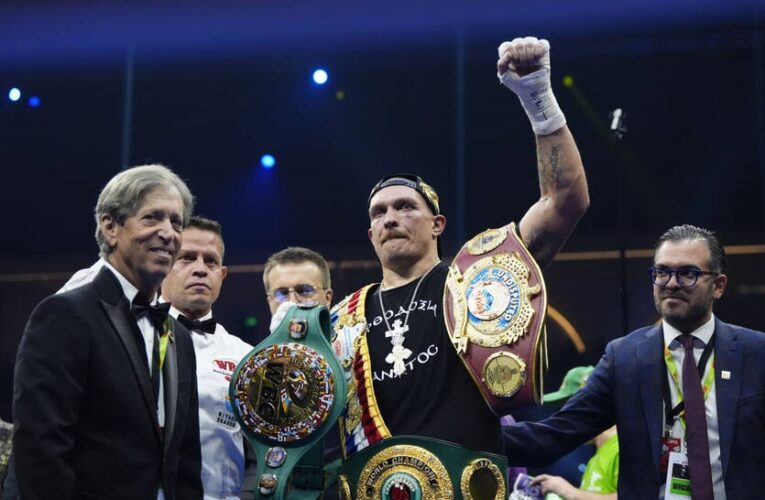 На кону бою Усик – Верховен стоятимуть два чемпіонські титули