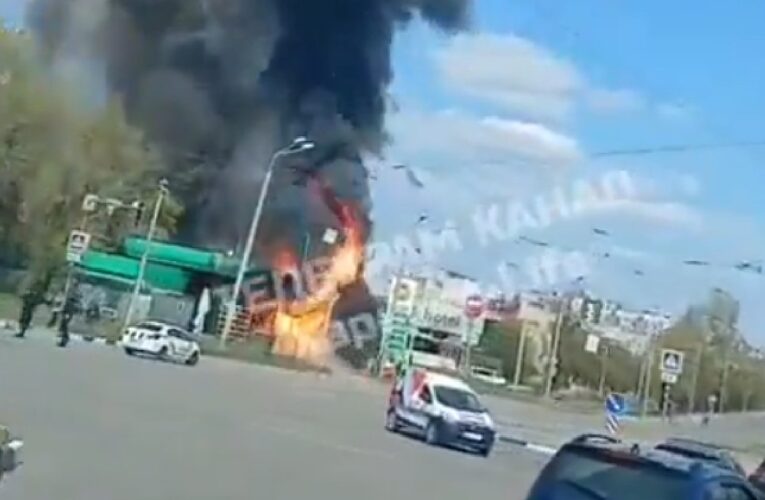 Росія дронами атакує АЗС в різних районах Харкова