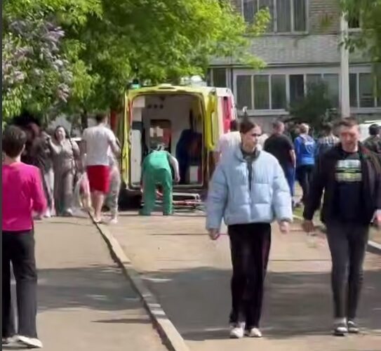 Російський Оренбург під масованою атакою дронів