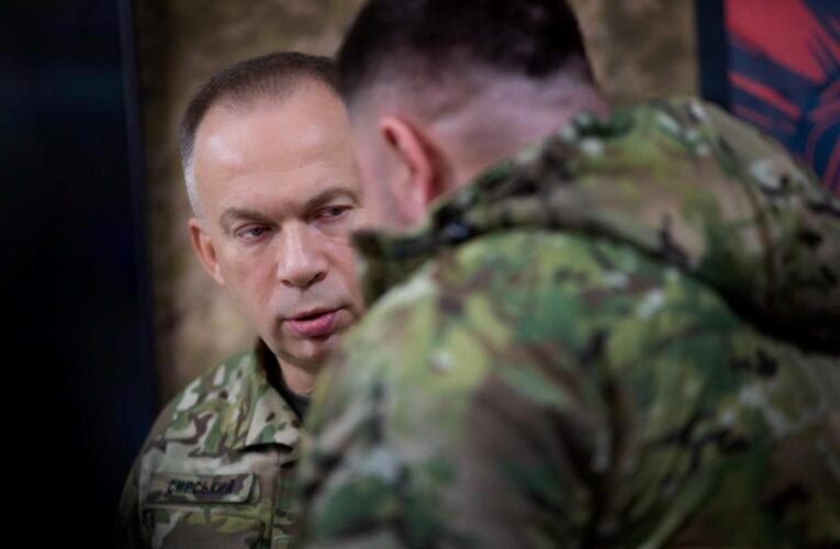 Сирський оцінив поточну ситуацію в Костянтинівці