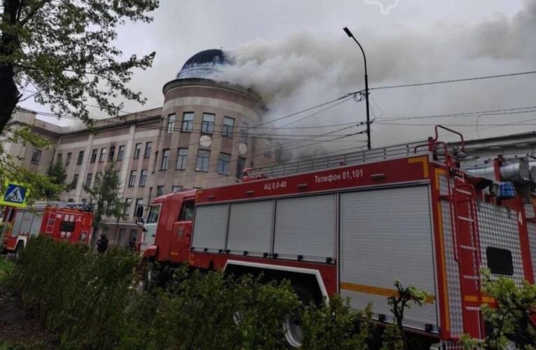 У Іркутську спалахнув науково-дослідний інститут