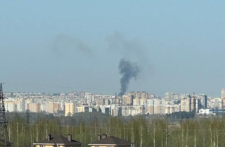 З’явився момент влучання ракети по заводу в РФ