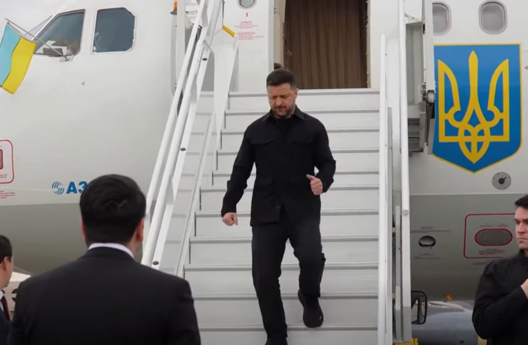 Зеленський прибув до Вірменії