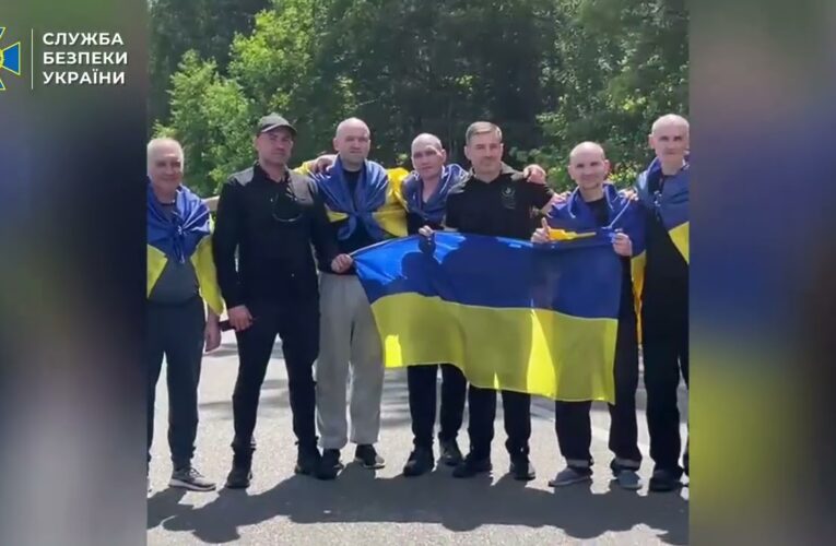 СБУ показала ексклюзивне відео обміну полоненими 27 червня