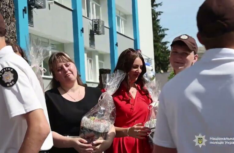 У Вінниці відбувся перший випуск ліцеїстів МВС ім. захисника Маріуполя–Героя України Н. Гринцевича