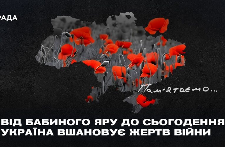 Від Бабиного Яру до сьогодення: Україна вшановує жертв війни