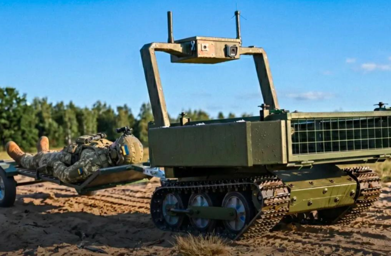 Модернізований наземний робот Вепр посилить арсенал медеваків у ЗСУ