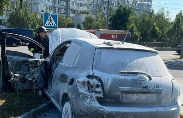 Росіяни обстріляли АЗС у Запоріжжі