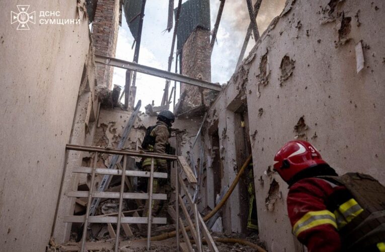 Суми потрапили під артобстріл, шестеро поранених
