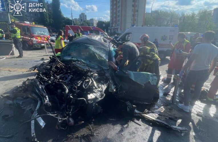 У ДТП в Києві загинули двоє поліцейських