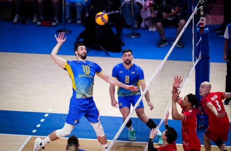 У Лізі націй волейболісти України програли перший матч