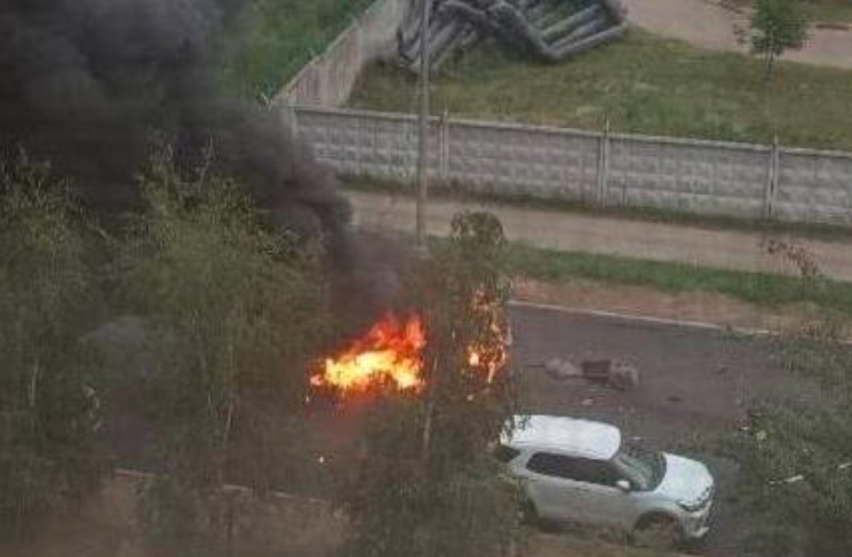 У мікрорайоні для військових у Підмосков’ї підірвали авто: є загиблий