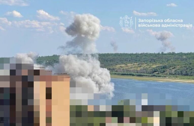 У Запоріжжі бомби впали на пляж, постраждали діти