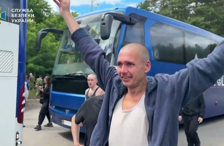 СБУ показала ексклюзивне відео з обміну полоненими 26 червня