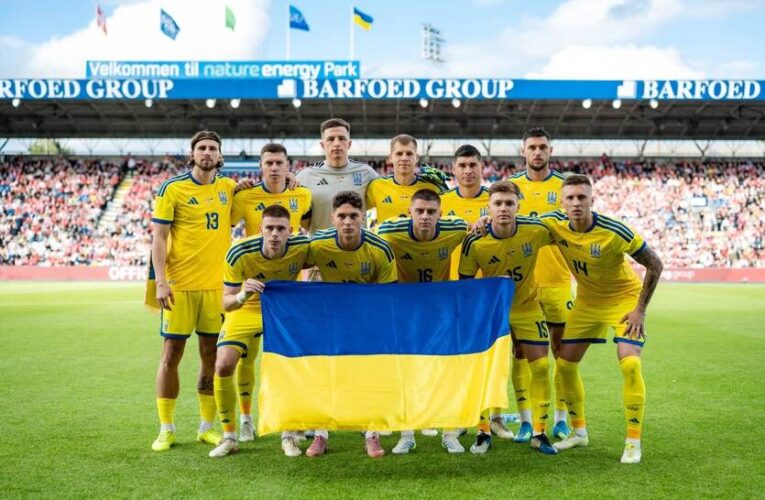 Збірна України провела лише половину спарингу із збірною Данії