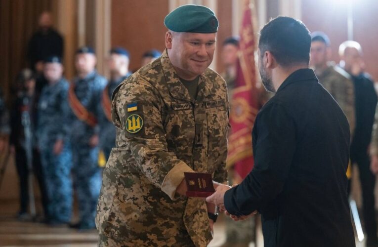 Президент відзначив воїнів, які захищають Україну у складі Військово-Морських сил