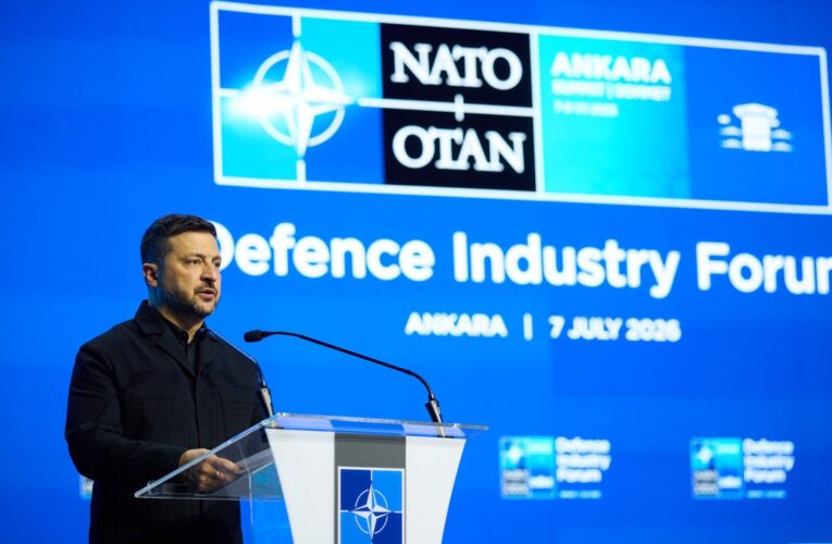 Виступ Президента Володимира Зеленського на Форумі оборонних індустрій НАТО
