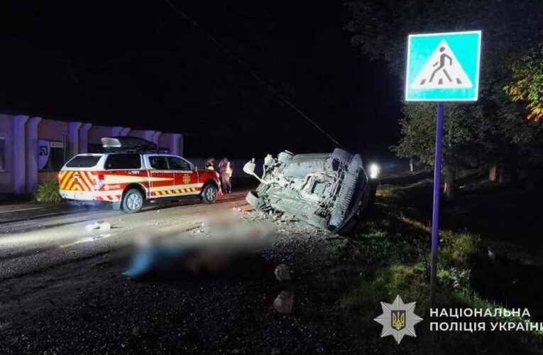 На Львівщині п’яний водій вбив трьох підлітків