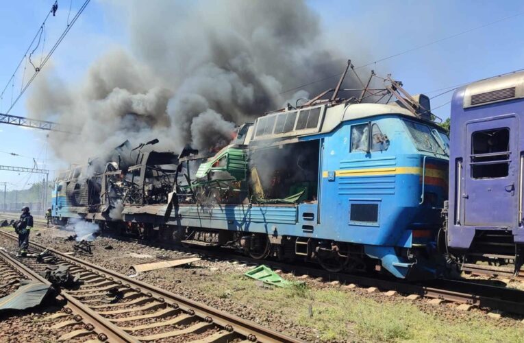 Росія атакувала пасажирський поїзд на Запоріжжі