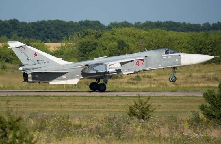 Росіяни втратили бомбардувальник Су-24М в Криму