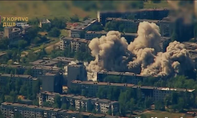 Сили оборони показали удар по російських інструкторах БпЛА у Покровську