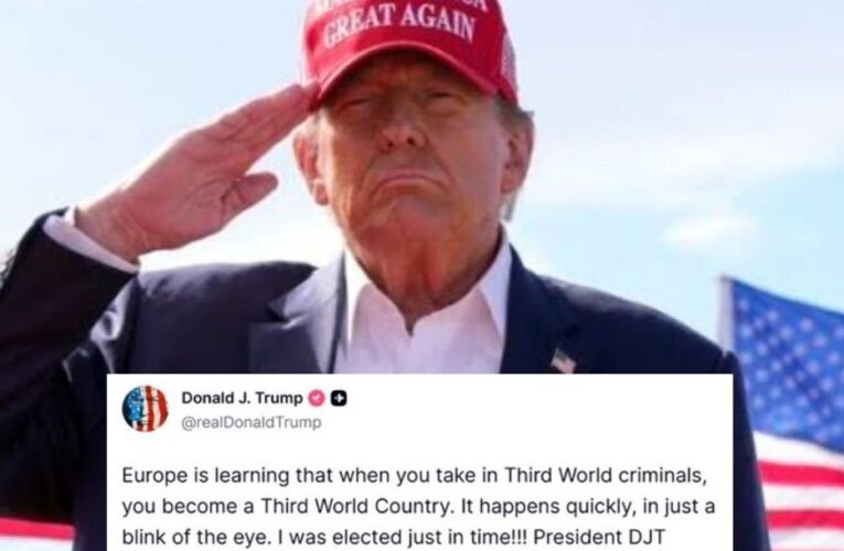 Трамп заявив, що Європа перетворюється на країну Третього світу