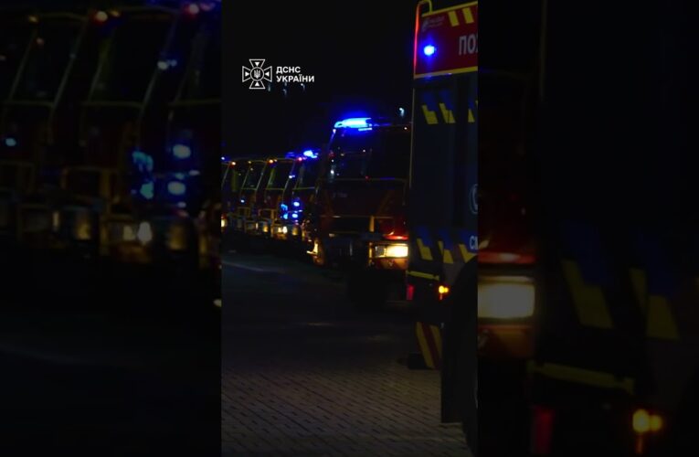 ⚡️ Досвід війни + вітчизняна техніка = перемога над стихією. Рятувальники вирушили на допомогу