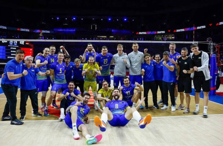 Збірна України з волейболу вперше зіграє у плейофі Ліги націй