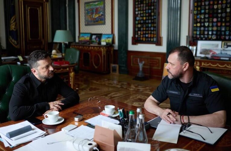 Зеленський заслухав доповідь голови МВС