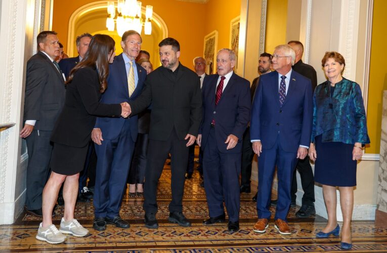 Зеленський зустрівся з сенаторами США