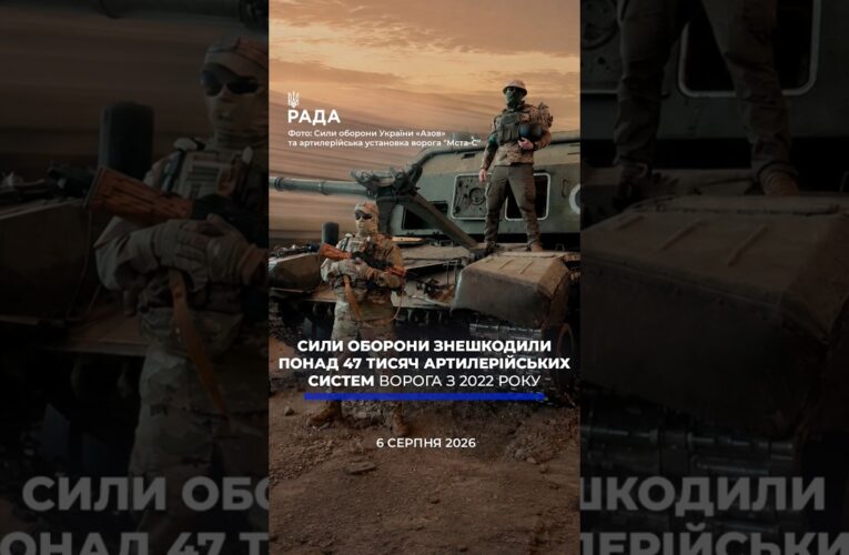 🗓️ 06.08.2026☀️ Ранкові новини🔴 1625-й день війни